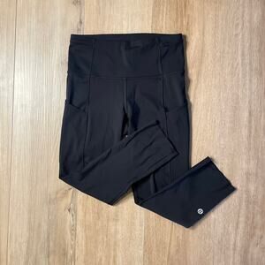 Lululemon Fast & Fre Crop II Nulux 19"